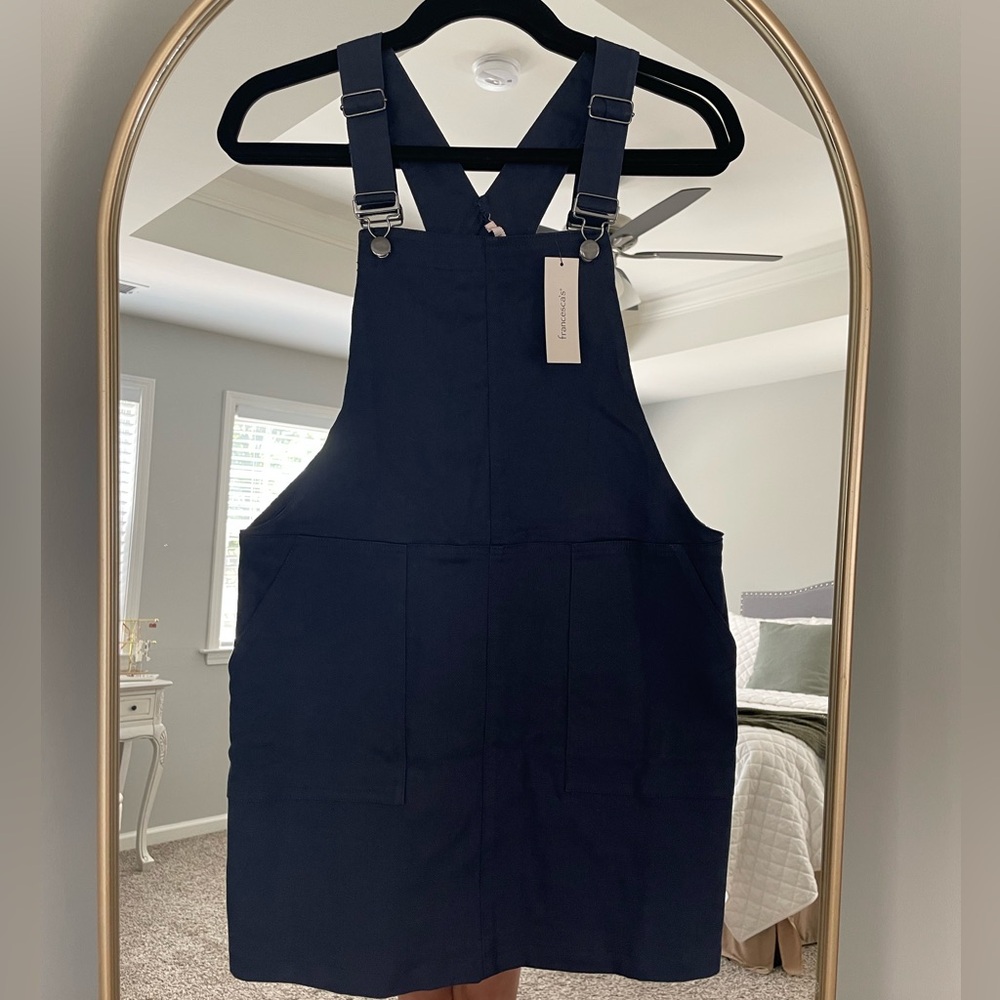 NWT Medium Francesca’s Overall Dress